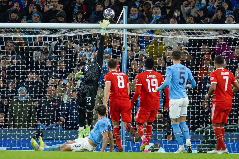 拜仁鏖战曼城，罗德里带队取胜